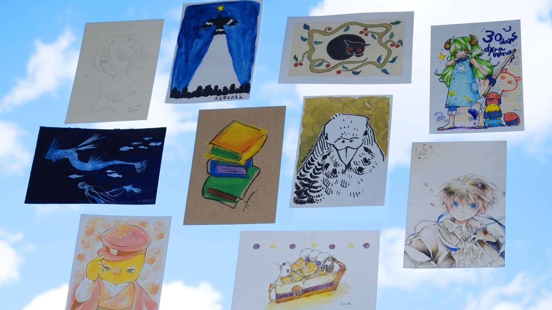 投稿についてもっと詳しく 30days drawing