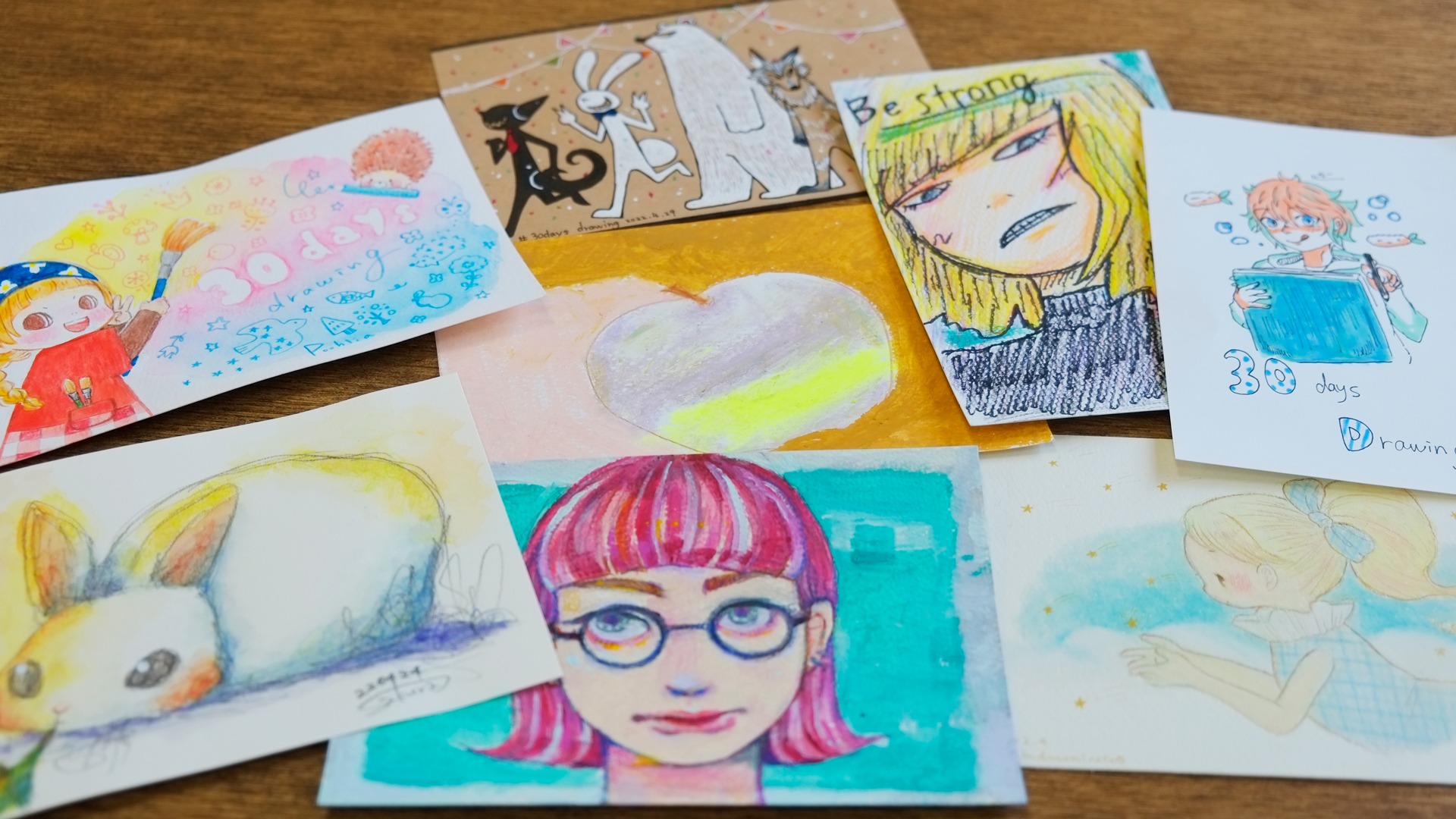 投稿についてもっと詳しく 30days drawing