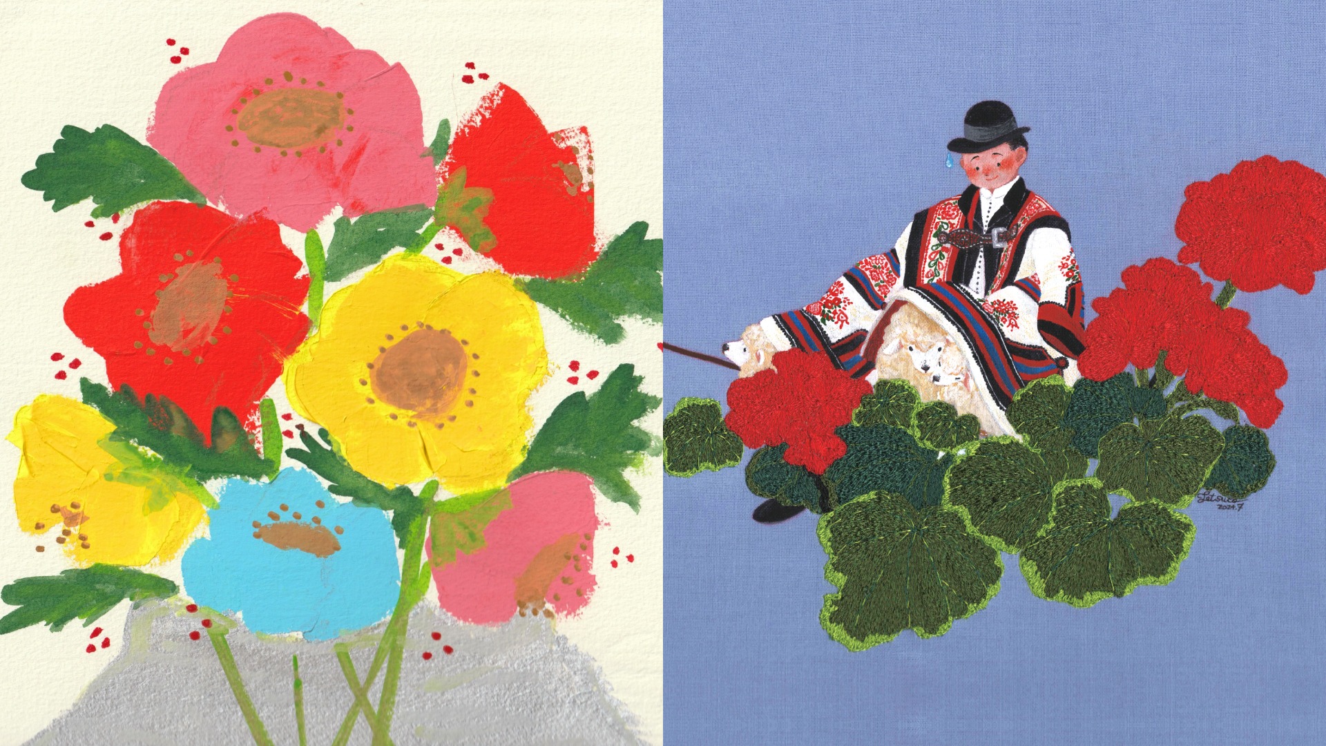 投稿についてもっと詳しく 構亜利沙・てつ子 ２人展「イッツ・ア・ビューティフル・ワールド」