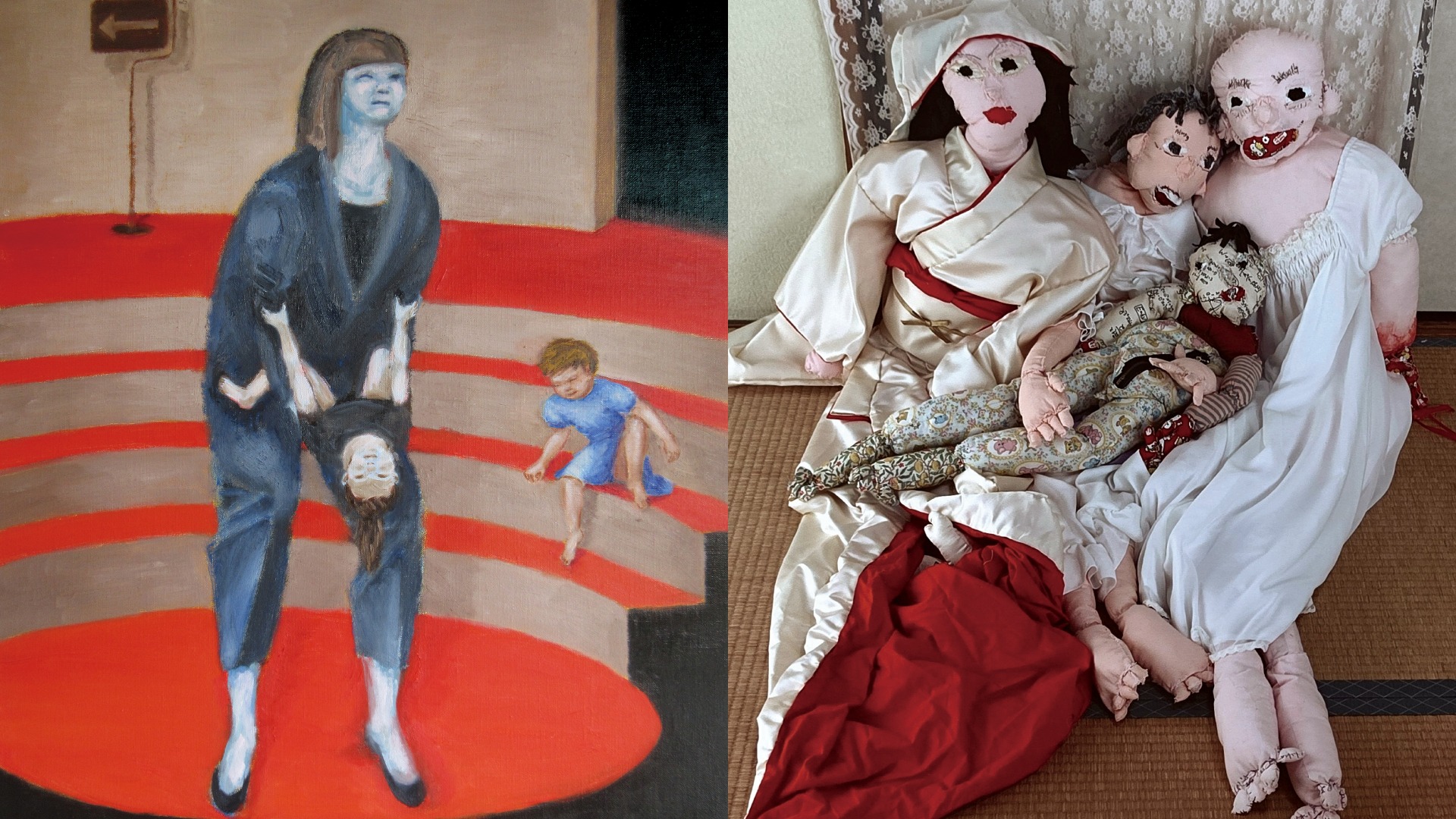 中トマル/ヨコ山ナオト 二人展「見知らぬ家族」